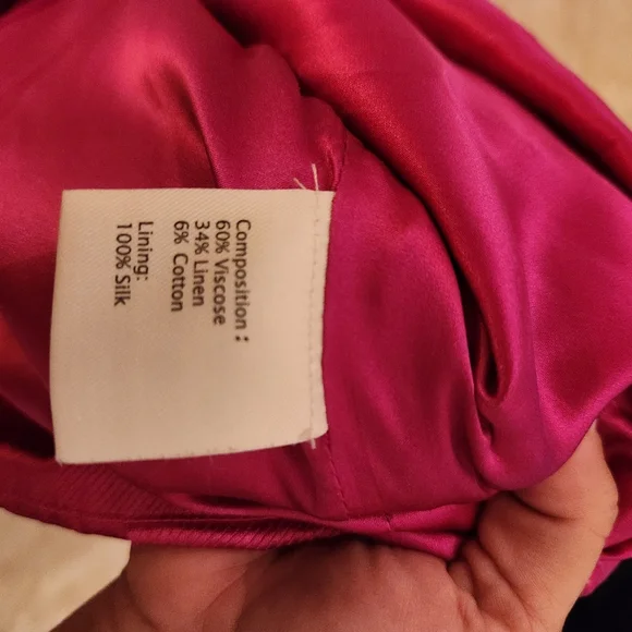 3.1 Phillip Lim Fucshia 1 Shoulder Ruffle Moni Dress Size 6 Small - Picture 10 of 11